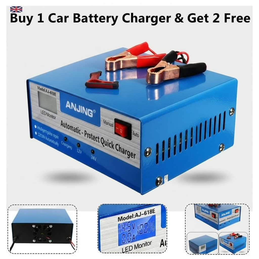 🔋 THE ULTIMATE CAR BATTERY CHARGER