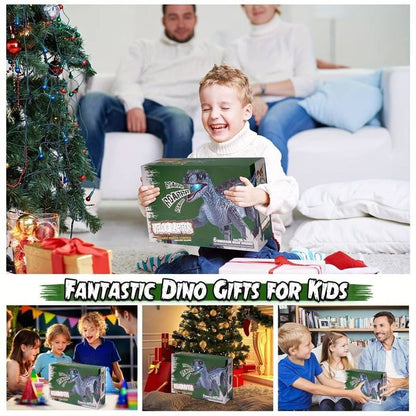 🦖 Remote Control Velociraptor Dinosaur Toy – Realistic Walking, Roaring RC Dino with Lights | Gift for Kids & Collectors