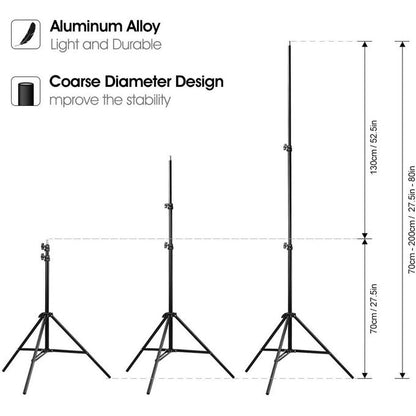 🎥 Professional Studio Softbox Lighting Kit (2 Pieces)