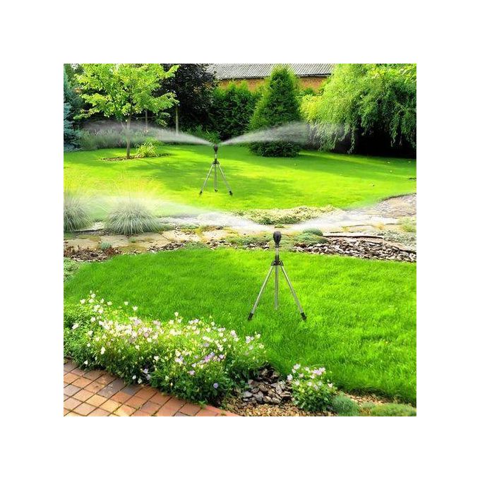 🛠️ 360° Garden Watering System Tripod Sprinkler
