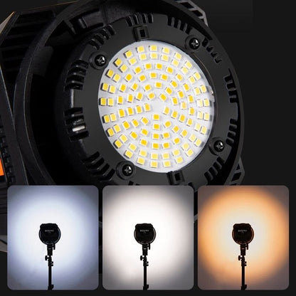 BEDIRO 400W Photo/Studio Video Light Kit – 3 Color Professional LED Light