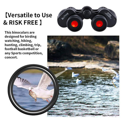 🔭 Professional 80x80 HD Long-Range Binoculars | Up to 15,000M Zoom | Night Vision | Tactical, Hunting, Birdwatching, Camping Gear