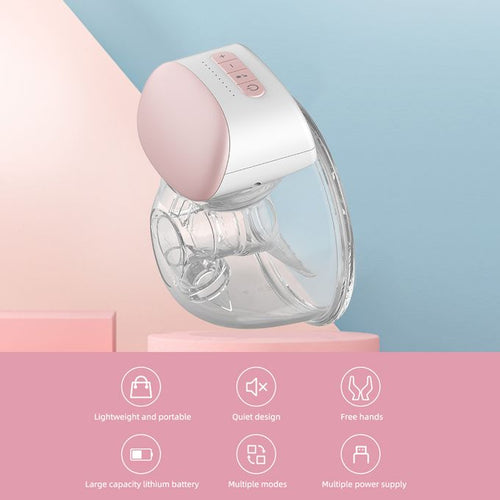 BB-P1 Wearable Electric Breast Pump | Hands-Free | Quiet | Portable | 240ml | 24mm Flange