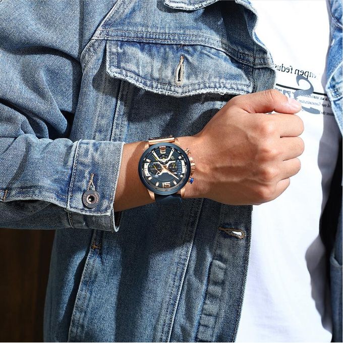 ⌚🔥 BUY 1 CURREN CHRONOGRAPH LUXURY WATCH & GET 2 MORE FREE