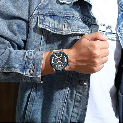 ⌚🔥 BUY 1 CURREN CHRONOGRAPH LUXURY WATCH & GET 2 MORE FREE