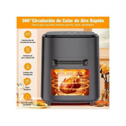 🔥 Premium 15L Smart Electric Air Fryer – 1400W | All-in-One Family Cooking Solution