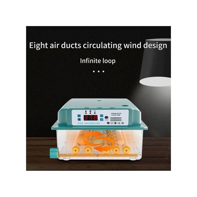 🐣 Intelligent Constant Temperature Egg Incubator – 16 Eggs