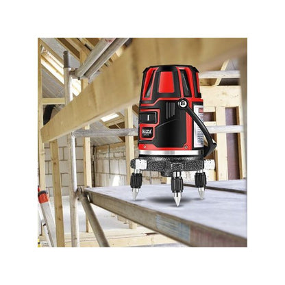 🎯 HILDA 360° Rotary Laser Level – 5 Laser Lines & 6 Points