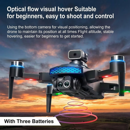 🚀 M6 8K Drone (With 3 Batteries) – Fly Smarter. Shoot Better. Dominate the Sky