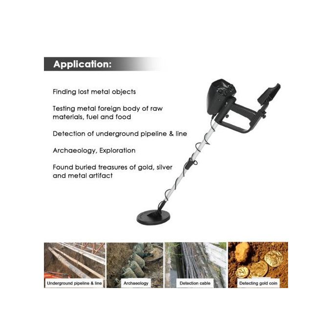 🔍 MD4030 High Sensitivity Handheld Metal Detector