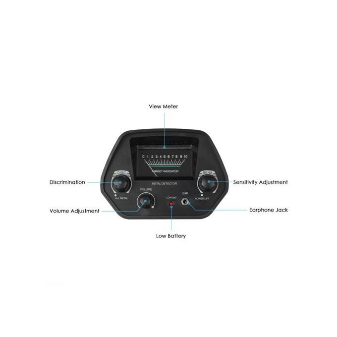 🔍 MD4030 High Sensitivity Handheld Metal Detector