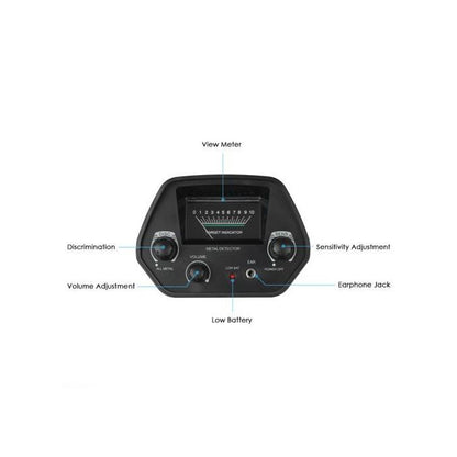 🔍 MD4030 High Sensitivity Handheld Metal Detector