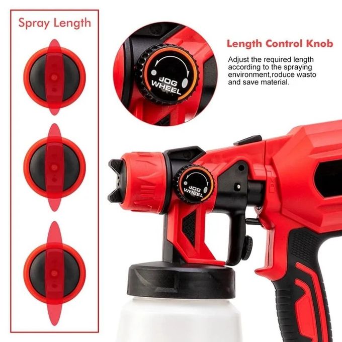 🔥 Transform Every Surface Like a Pro – With the Automatic High-Pressure Paint Spray Gun! 🔥