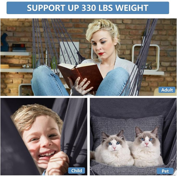 🖤 THE ULTIMATE LUXURY HANGING HAMMOCK CHAIR