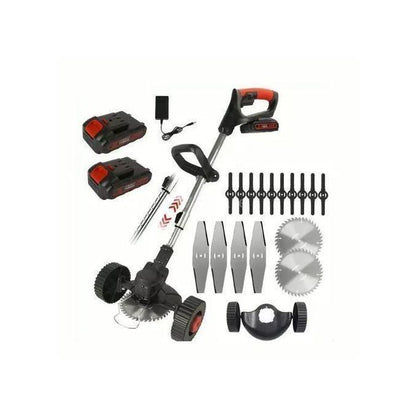 🔥 Premium Rechargeable Electric Mobile Grass Cutter With Two Batteries🔥