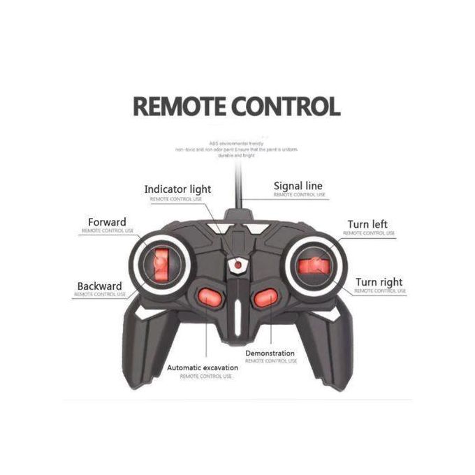 🚜 Remote Control Excavator for Children