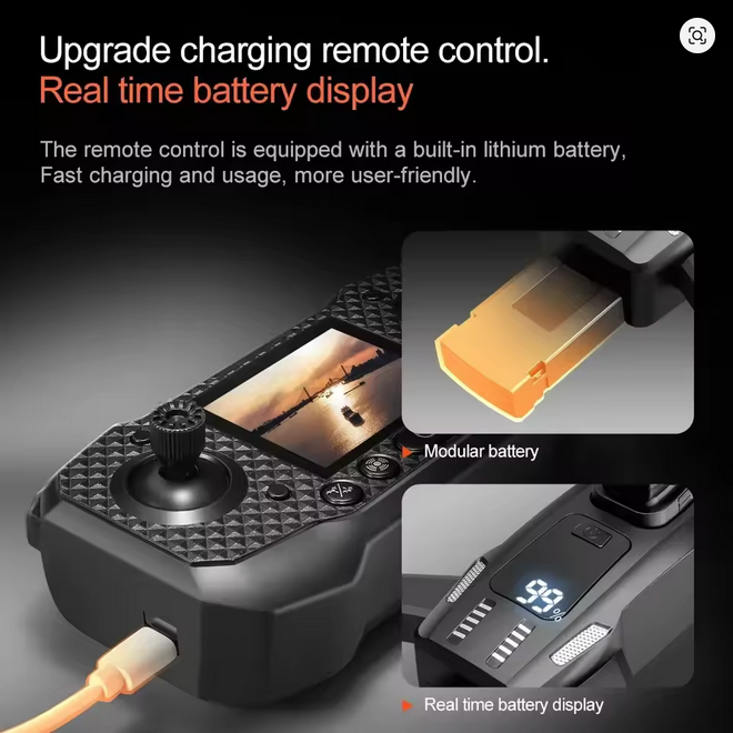 🚀 M6 Drone 8K Ultra HD 5G WIFI Camera – Elite Aerial Power at Your Fingertips