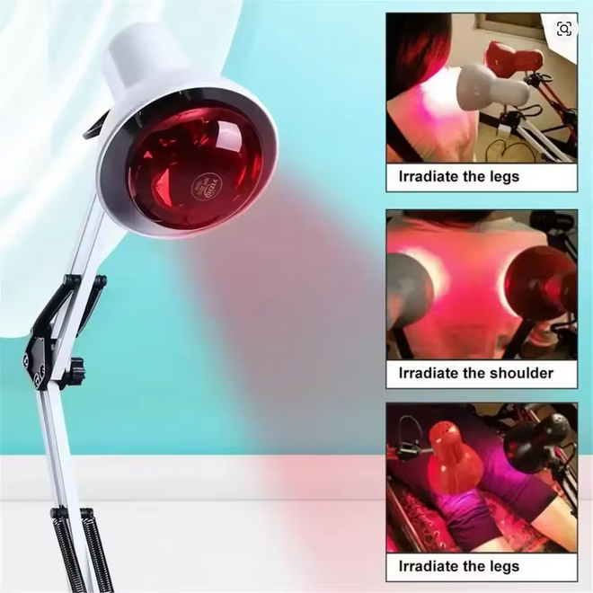 🔥 Infrared Massage Heating Therapy Lamp – Professional Grade Pain Relief