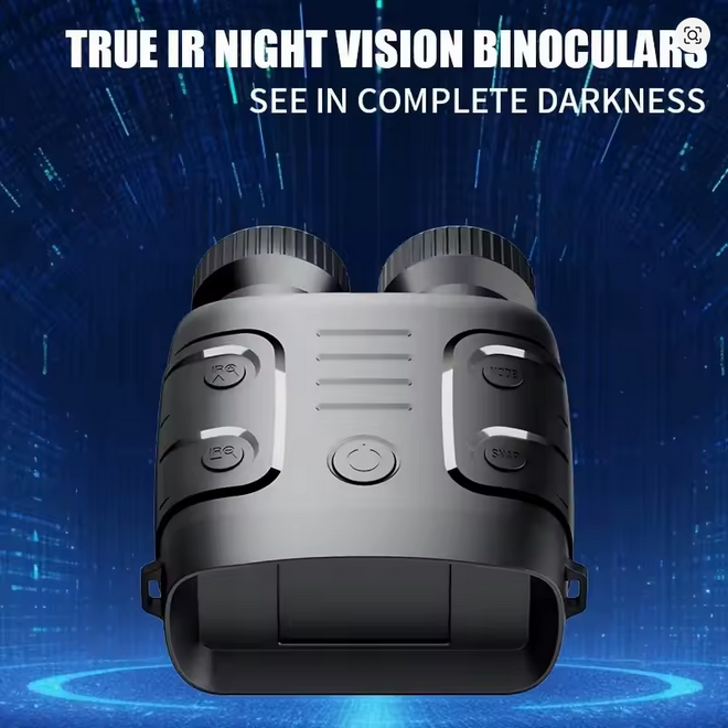 🔭 True IR Night Vision Binoculars – 1080p HD | Long Range Infrared Night Vision Goggles | Tactical, Hunting, Camping Gear