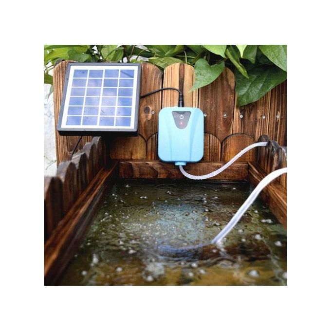 🌞 Solar Powered DC Charging Oxygenator – Premium Water Oxygen Pump, Pond Aerator & Aquarium Air Pump