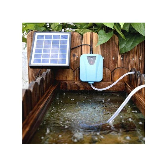 🌞 Solar Powered DC Charging Oxygenator – Premium Water Oxygen Pump, Pond Aerator & Aquarium Air Pump