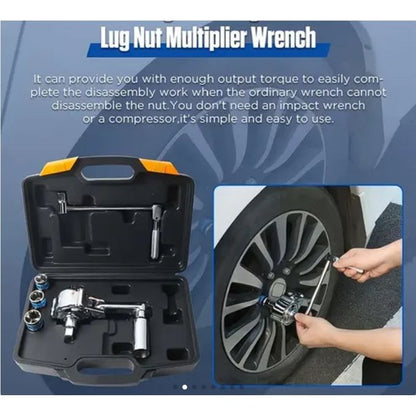 🔧 Lug Nut Multiplier Wrench – Heavy-Duty Torque Power at Your Fingertips!