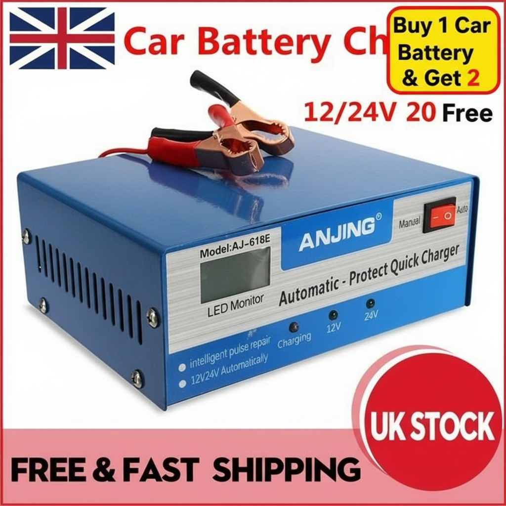 🔋 THE ULTIMATE CAR BATTERY CHARGER