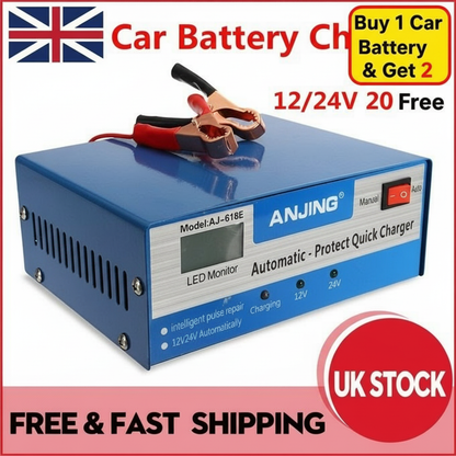 🔋 THE ULTIMATE CAR BATTERY CHARGER