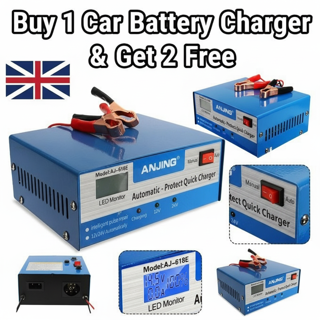 🔋 THE ULTIMATE CAR BATTERY CHARGER