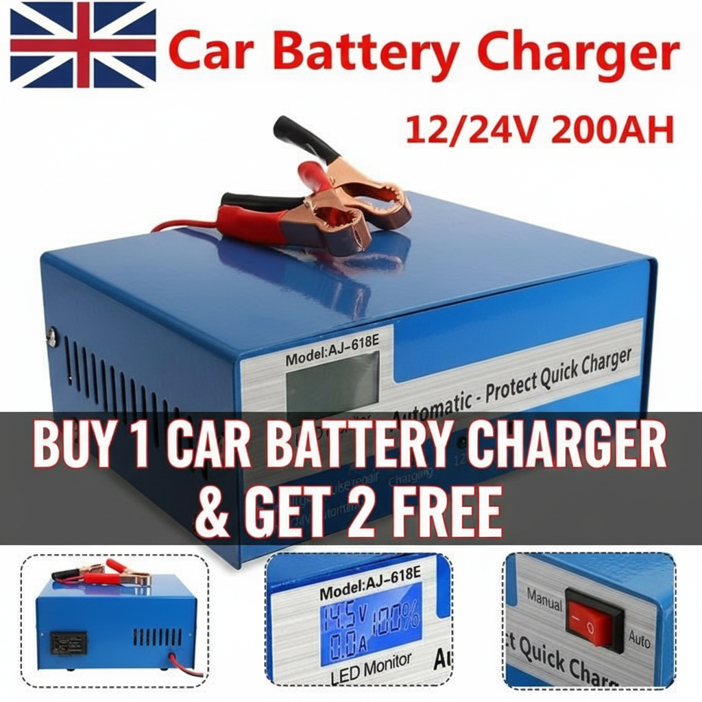 🔋 THE ULTIMATE CAR BATTERY CHARGER