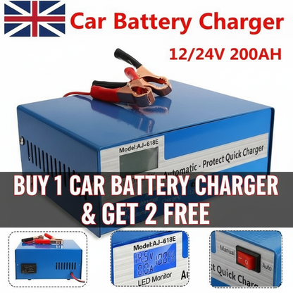 🔋 THE ULTIMATE CAR BATTERY CHARGER