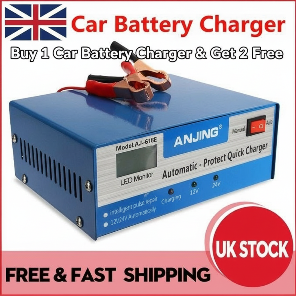 🔋 THE ULTIMATE CAR BATTERY CHARGER